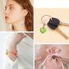 4/15pcs Resin Heart Pendant, Randomly Mixed Colors, Peach Heart Pendant Material, DIY Bracelet, Necklace, Earring, Keychain, Foot Chain