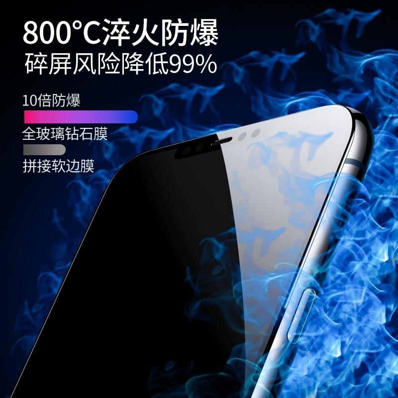 Applicable to Apple 11 tempered film iphone11 dust net 11 mobile phone film 11promax full screen XR explosion-proof ip11