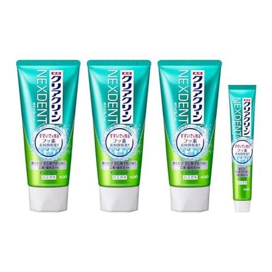 Clear Clean Nexdent 120g X 3 Pieces + Toothpaste Included Quasi-drug