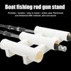 Mount Rod Holder 3 Link Tube Fishing Pole Holder Quick Release For Boat Marine Firmly Install Portable Kayak Yacht Tackle