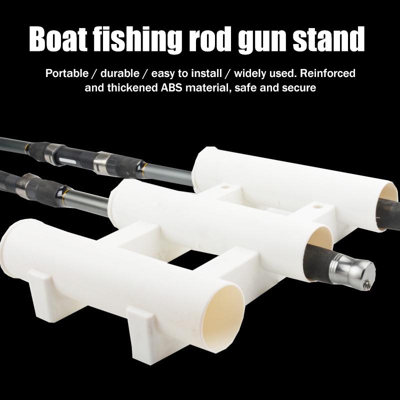 Mount Rod Holder 3 Link Tube Fishing Pole Holder Quick Release For Boat Marine Firmly Install Portable Kayak Yacht Tackle