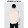 UR Women's 2025 Autumn Single-Breasted Satin Blouse