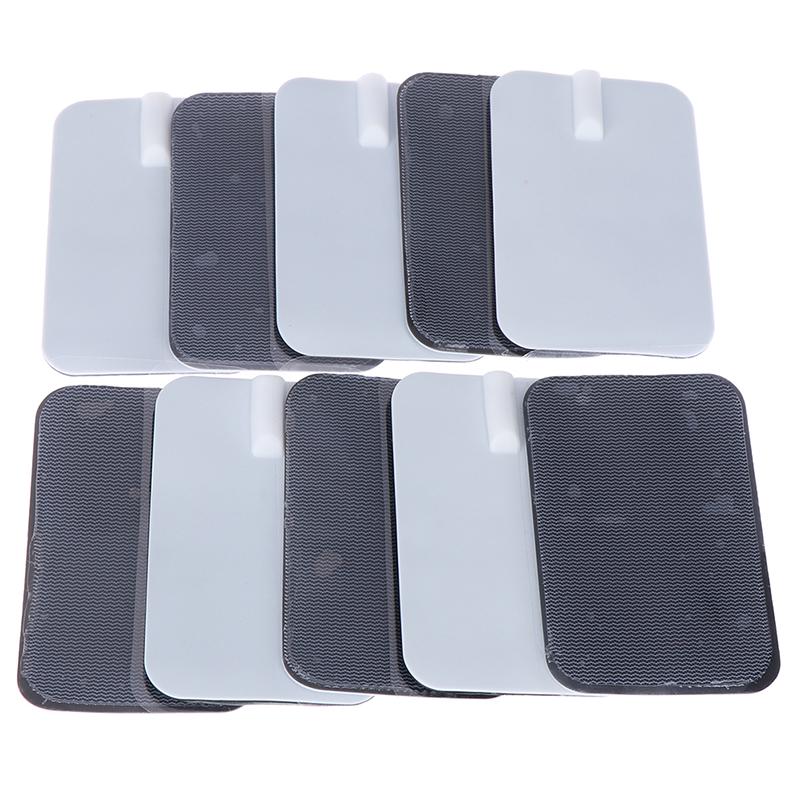 

Массажер Selfadhesive Pads 10Pcs Многоразовый Tens Машина Электрод Прокладки Корпус
