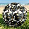 Black Adam Print Size 5 Soccer Ball, PU Wear Resistant Football for Match Training and Daily Practice, Birthday Gift for Soccer Fans