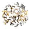 100/200 Stück 2×7 3×9mm Legierung Wassertropfen Endkappen Für Schmuckherstellung DIY Halskette Anhänger Verlängerungskette Kette Schwanz Kettenzubehör