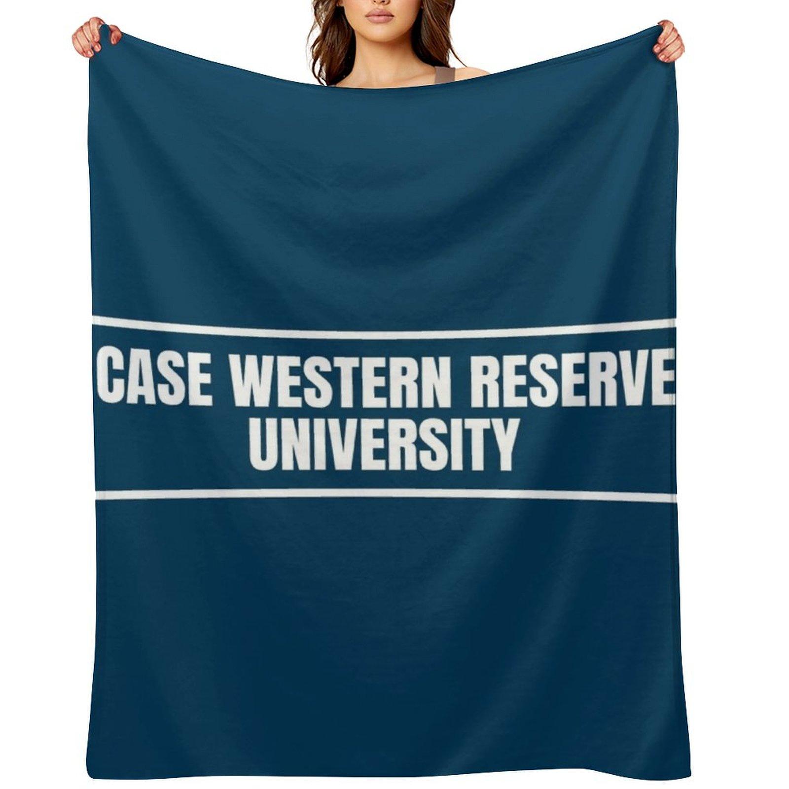 Case Western Reserve University Throw Blanket Extra Large Throw Summer Plush Bed Blankets 30x40in