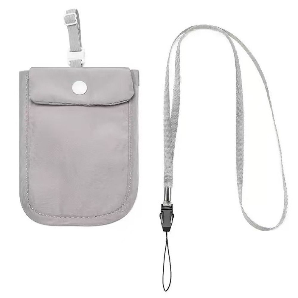 Solid Color Hidden Bra Wallet Safe RFID-Blocking Money Pouch  Outdoor Activities