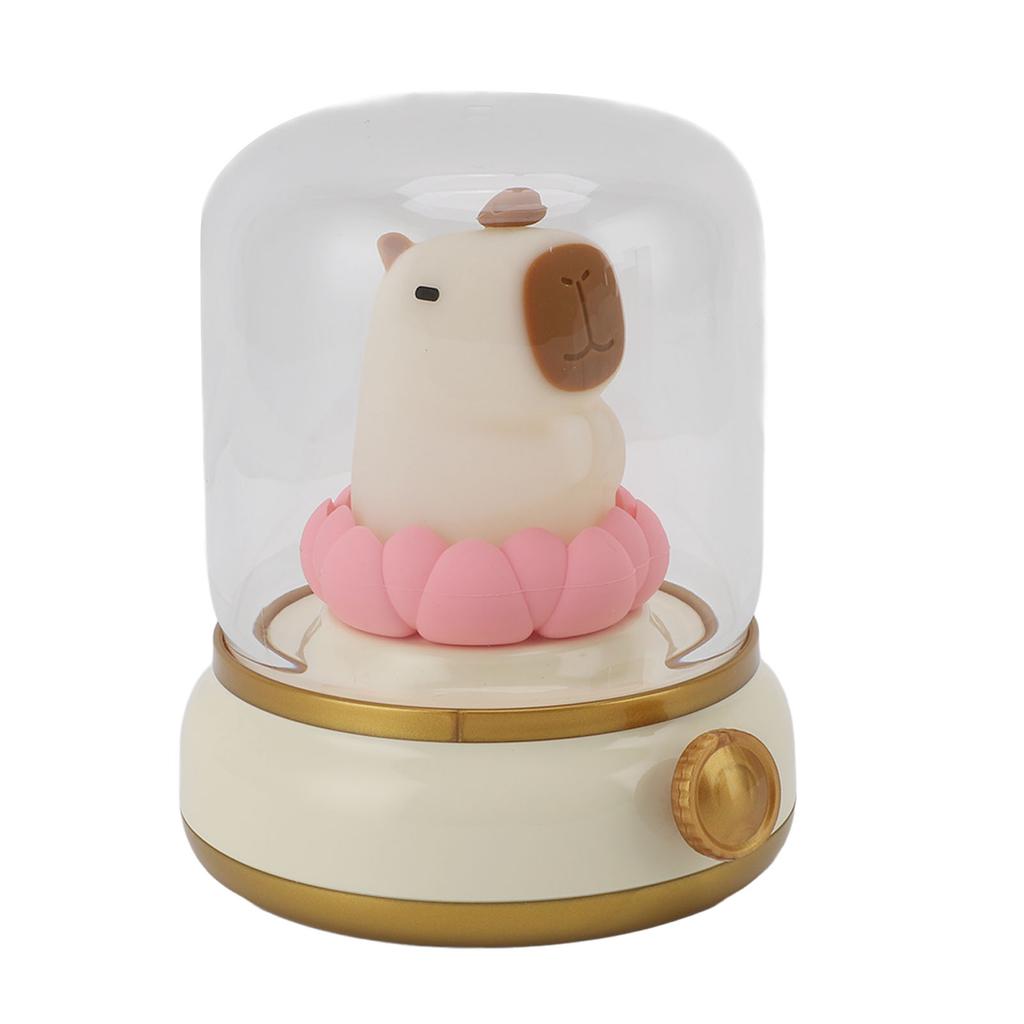 Capybara Night Light Innovative Cute Table Lamp USB Rechargeable Bedside Lamp for Bedroom Room Reading Room Soft Warm Lighting