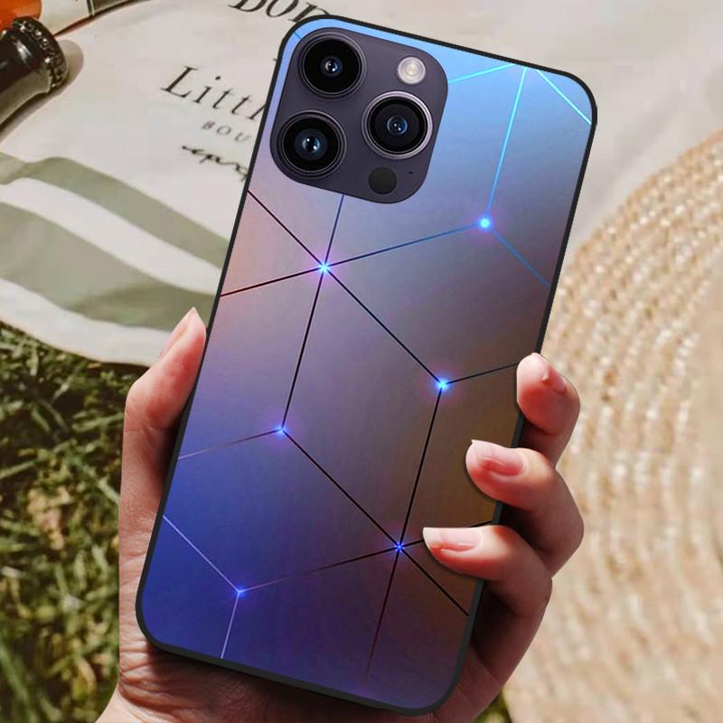 For iPhone 15 Pro Max Case Soft Silicone Coque For iPhone 15 Plus Cover TPU Fundas Protective For iPhone15 Pro Max 15Pro Case