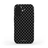 Custodia Lussuosa Y2K a Pois per iPhone 17 16e 16 15 14 13 12 11 X XS XR XSMAX 7 8 Air Pro Max Plus Lussuosa a Doppio Strato