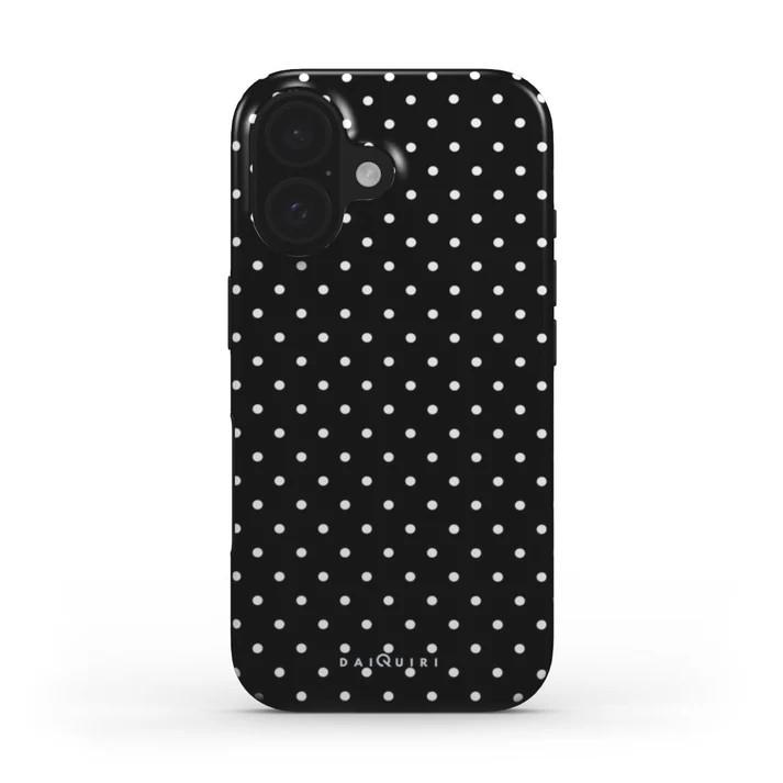 Custodia Lussuosa Y2K a Pois per iPhone 17 16e 16 15 14 13 12 11 X XS XR XSMAX 7 8 Air Pro Max Plus Lussuosa a Doppio Strato