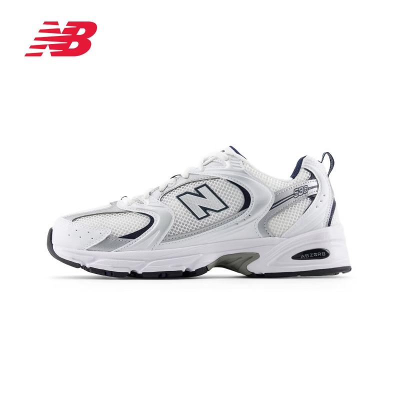 

NEW BALANCE Dad Shoes Spring Men s and Women s Shoes Retro Couple Mesh Breathable Versatile Casual Sports Shoes MR530SG 36 белый