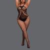 Bodysuit Suspender Hollow Out Plus Size Women's Clothing Open Cut Thin Style Perspective Sexy Shoppings  Sexy Clothes Woman