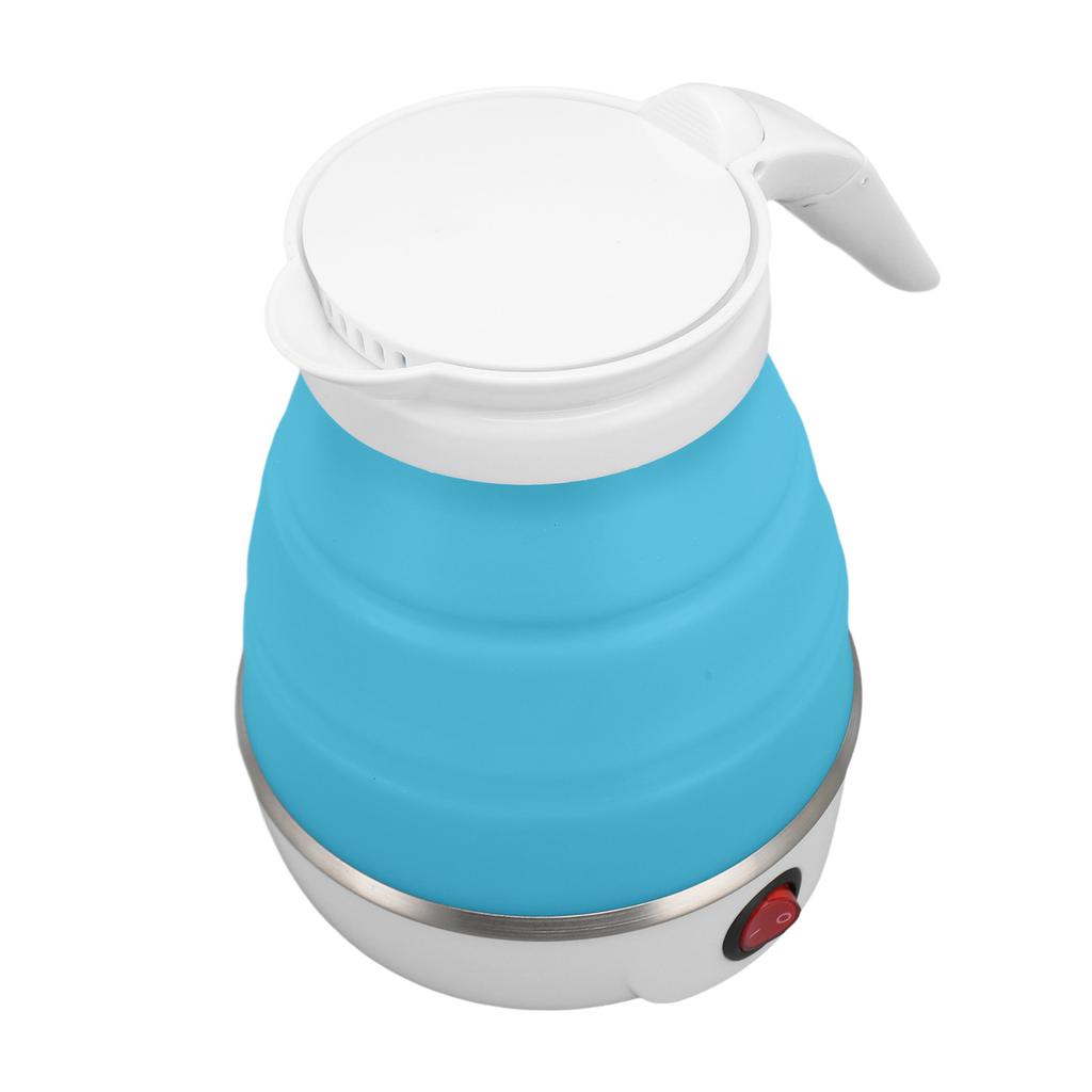 Foldable Electric Kettle Portable 600ml Compact Fast Boiling Hot Water Kettle for Home Travel Office