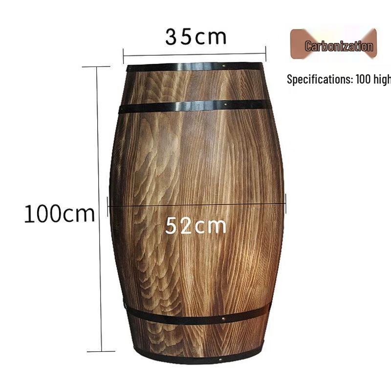 Пустая дубовая винная бочка Anmu