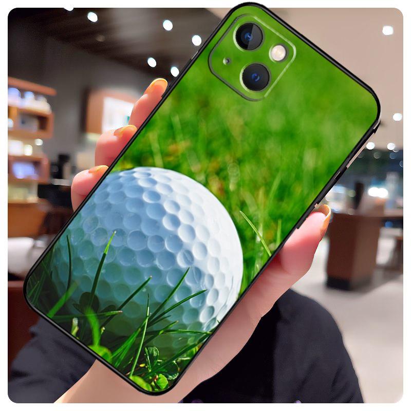 Golf Ball Case For iPhone 14 Pro Max 16 15 11 12 13 17 Pro Max mini 15 16 Plus 16e 17 Air Phone Cover