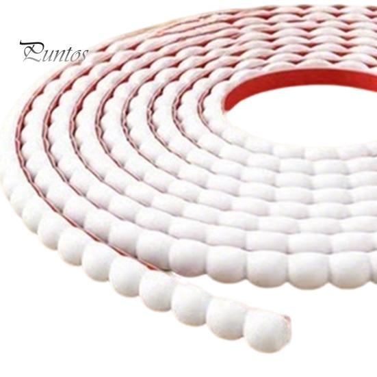 Soft PET Molding for Home Flexible Wall Trim, Easy Peel And Stick Self-Adhesive Decorative Molding, 3D DIY Furniture Edge Guard Beaded Design