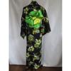 Used Used for photoshoot, now at a reduced price Original yukata with lovely Hawaiian pattern, attractive hibiscus on a black background