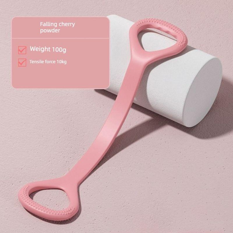 

Eight-Character Tension Device Home Fitness Elastic String Women Beauty Back Open Shoulder and Neck Artifact Back Yoga Stretch Tension Band Falling cherry powder
