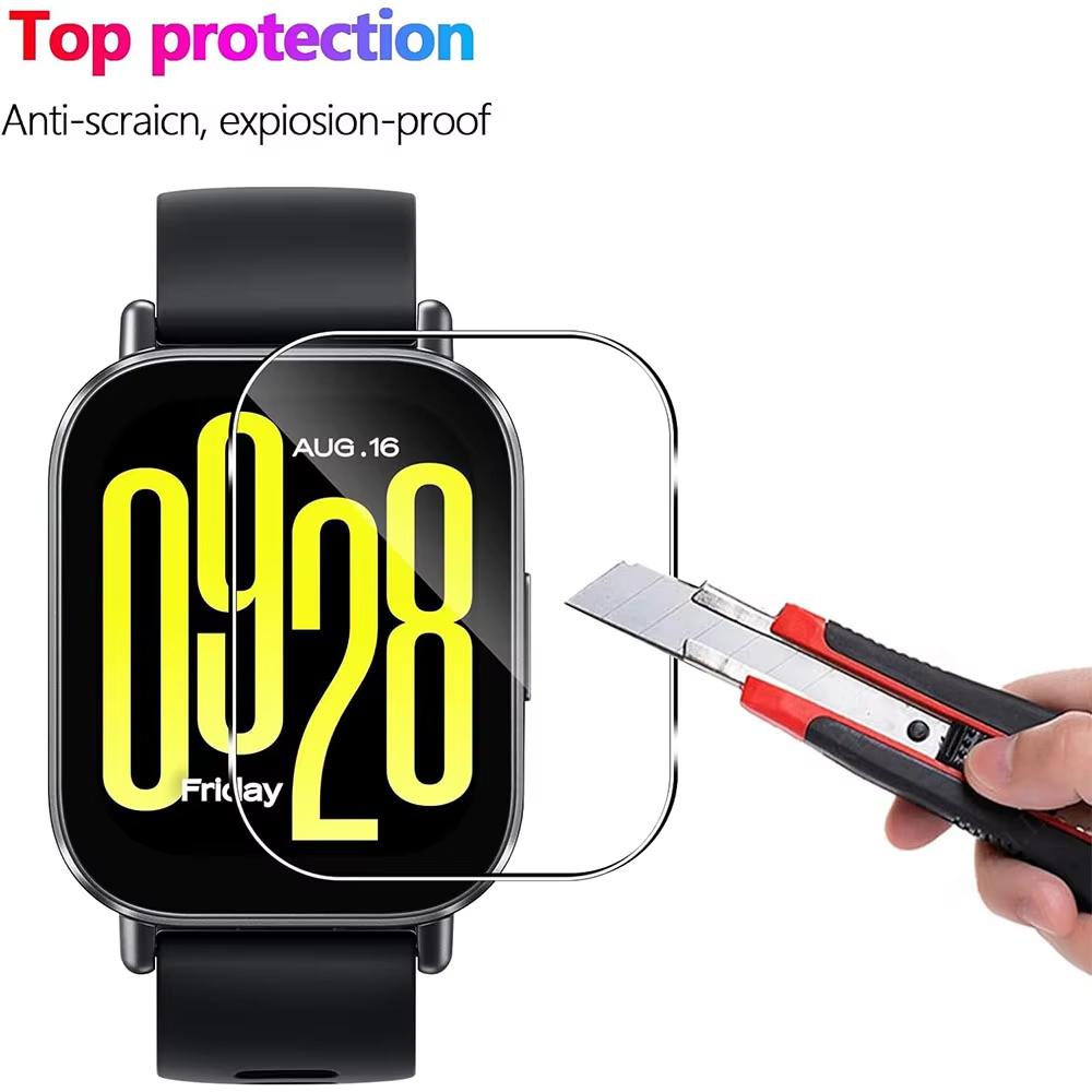 Tempered Glass Film For Redmi Watch 5 Active/5 Lite Smartwatch Accessories HD Hydraulic Redmi Watch5 active Screen Protector