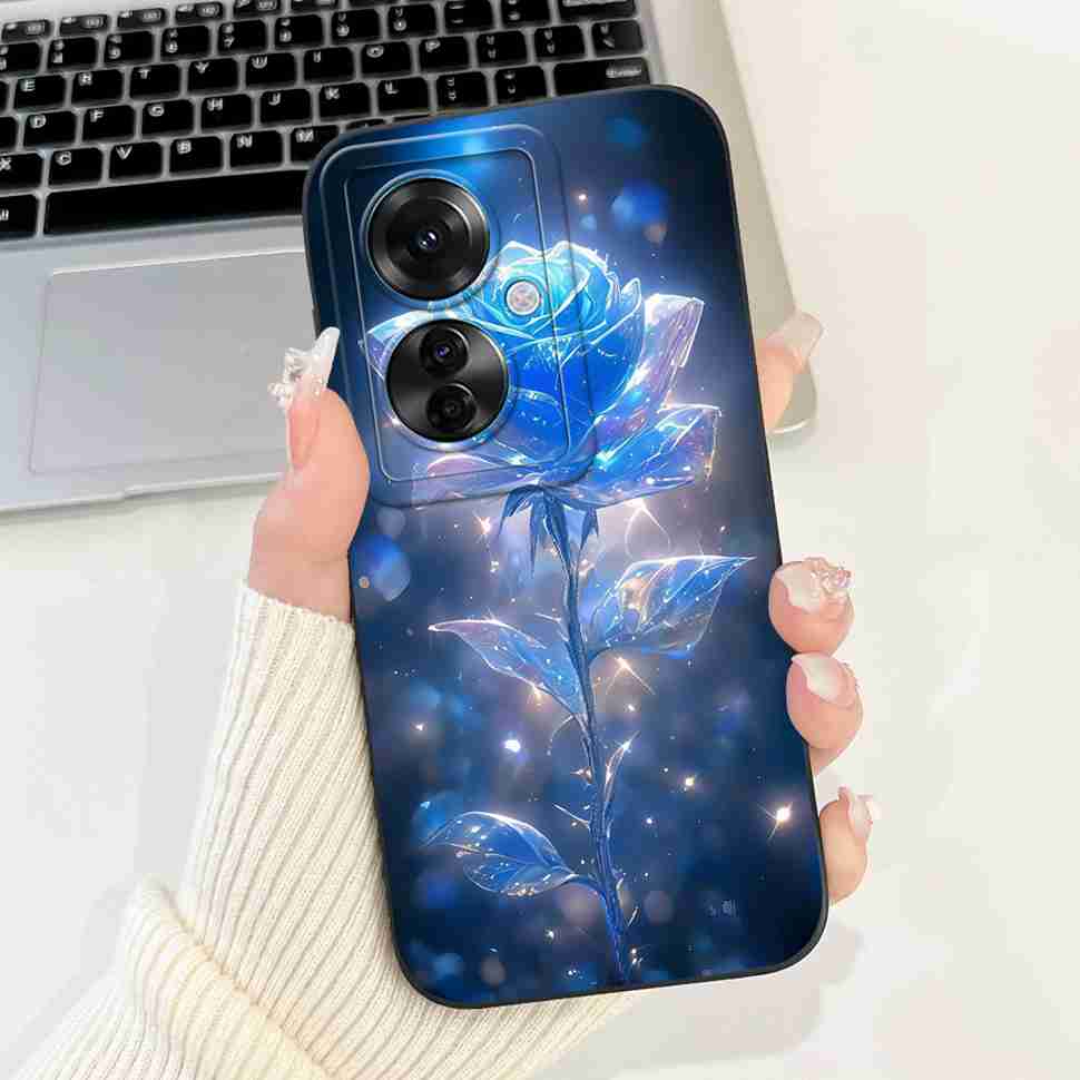For Oppo Reno11 F 5G CPH2603 Case Cute Cartoon Printed Cherries Soft Silicone Cover For Oppo F25 Pro 5G 6.7" Phone Cases Coque