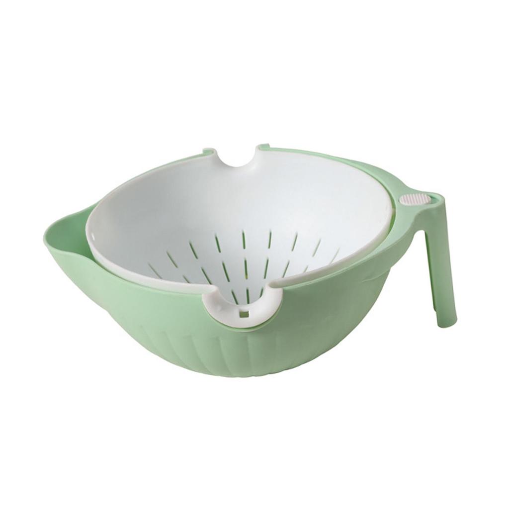 Layer Kitchen Colander Bowl for Efficient Food Straining and Cleaning