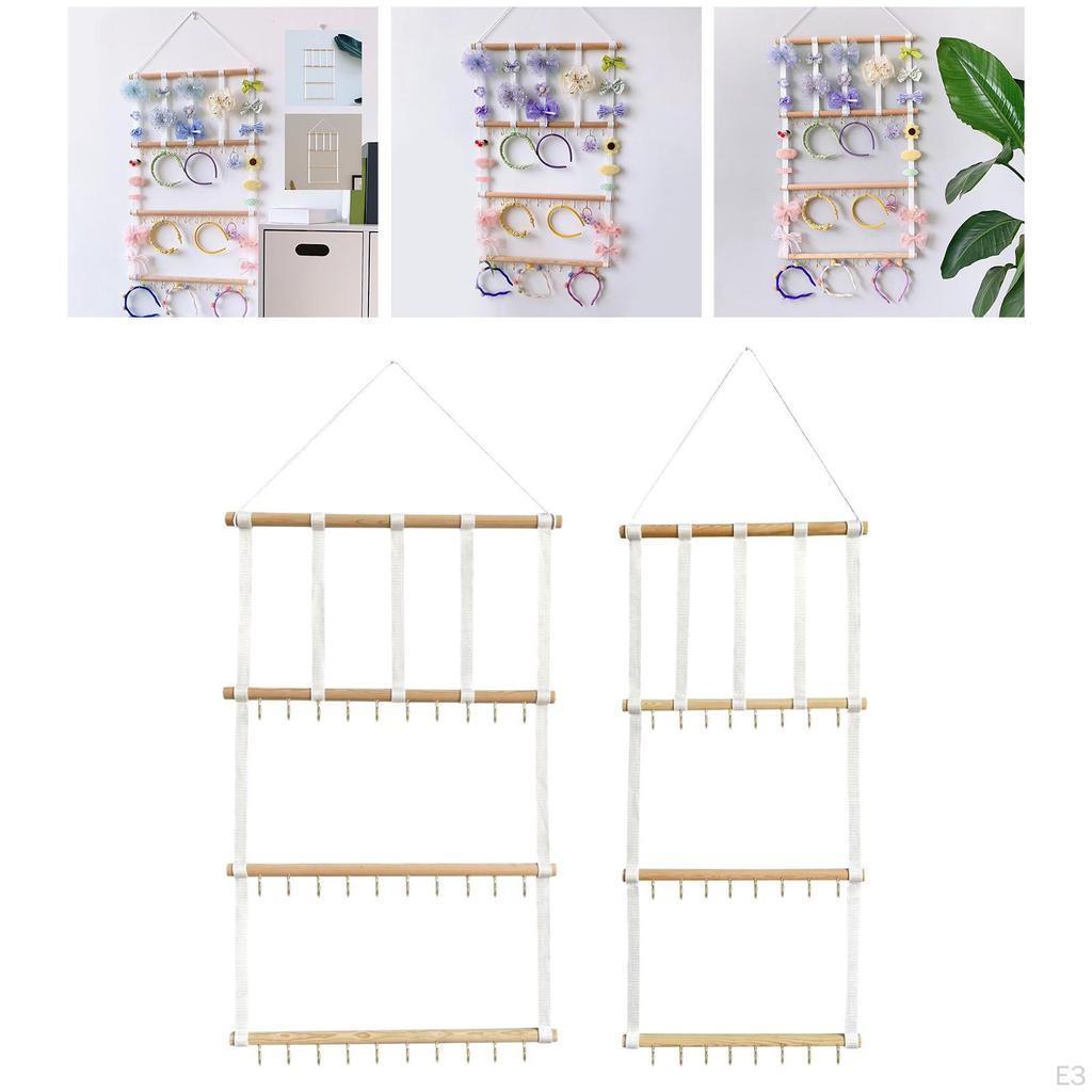 Hair Accessories Organizer, Stylish Storage Solution for Girls' Bedroom or Nursery
