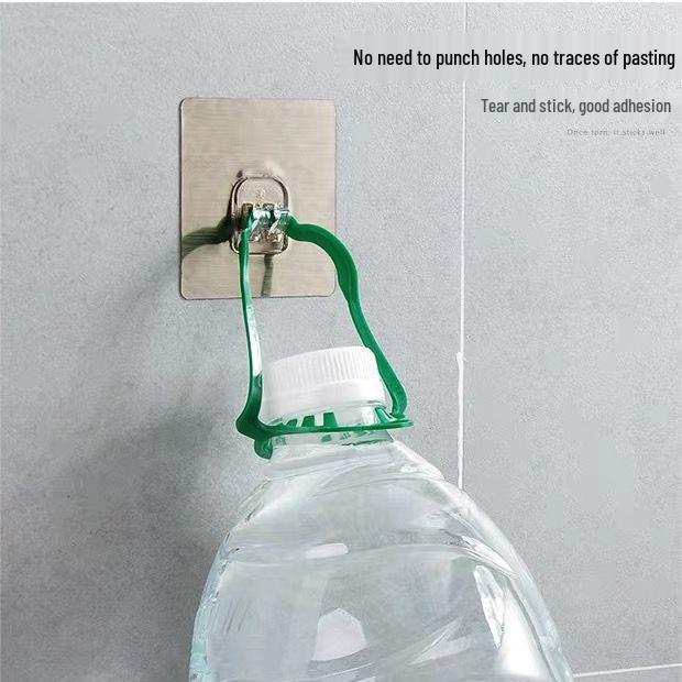 Punch-Free Stainless Steel Hair Dryer Storage Rack for Bathroom/Toilet