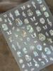 1pcs Cute Cat Claw 3D Jelly Relief Nail Stickers 3D Adhesive Stickers For Nails DIY Slider Nail Art Decorations