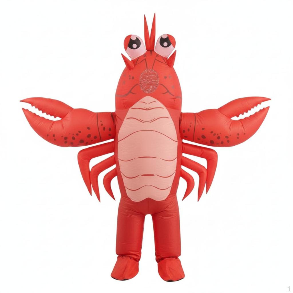 Costume gonfiabile di crostacei Costume gonfiabile Leggero per adulti