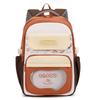Junior High School Student Schoolbag Children Contrast Color Backpack Women's Large Capacity Backpack