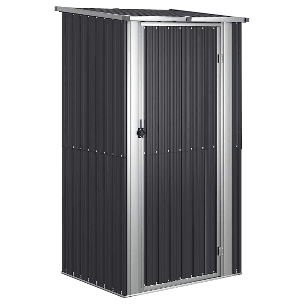 Vidaxl Szopa Ogrodowa, Antracyt, 118,5X97X209,5 Cm, Stal Galwanizowana