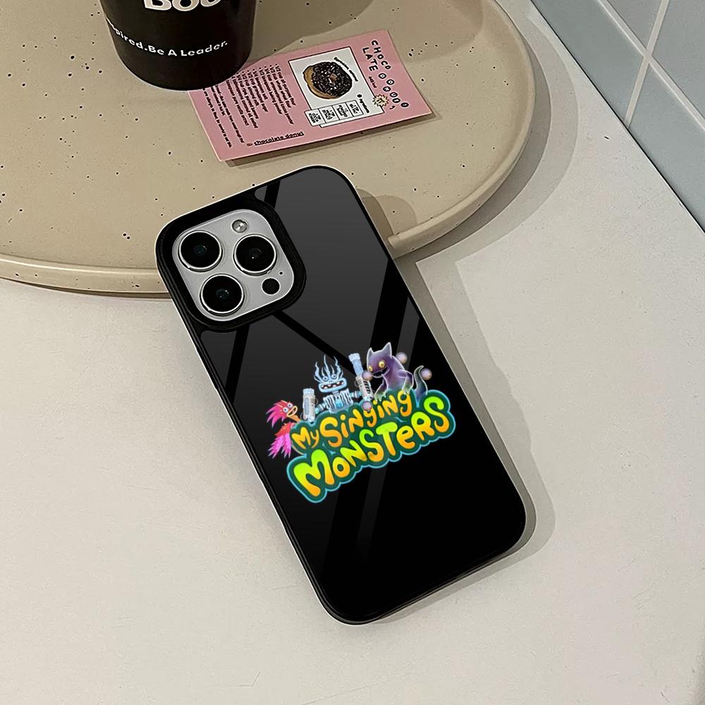 My Singing M-Monsters Phone Case for Iphone 17 16 15 14 Air 13 12 11 Pro Max Mini Plus Fundas Shell PC+TPU Cover