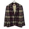 PENDLETON 70s Made In the USA, 100% Wool, Vintage Check Pattern Tailored Jacket Women Used
