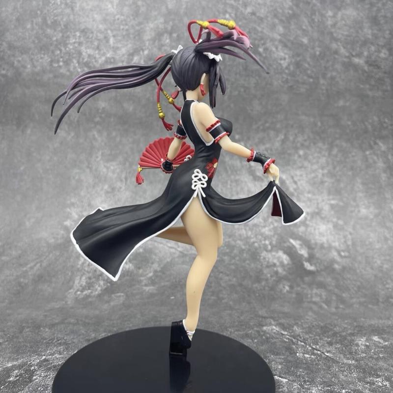 23cm Anime Girl Cheongsam Dance Figure Socha PVC Model Hračky Dárky Nové Bez krabice