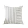 Striped Stitching Pillowcase Cushion Home Decoration Pillowcase Ins Style Decorative Pillowcase