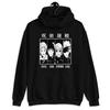 Jujutsu Kaisen Anime Huvtröja Gojo Satoru Ryomen Tryckt Herrhuvtröjor Bekväm Unisex Överdimensionerad Tröja Harajuku Streetwear