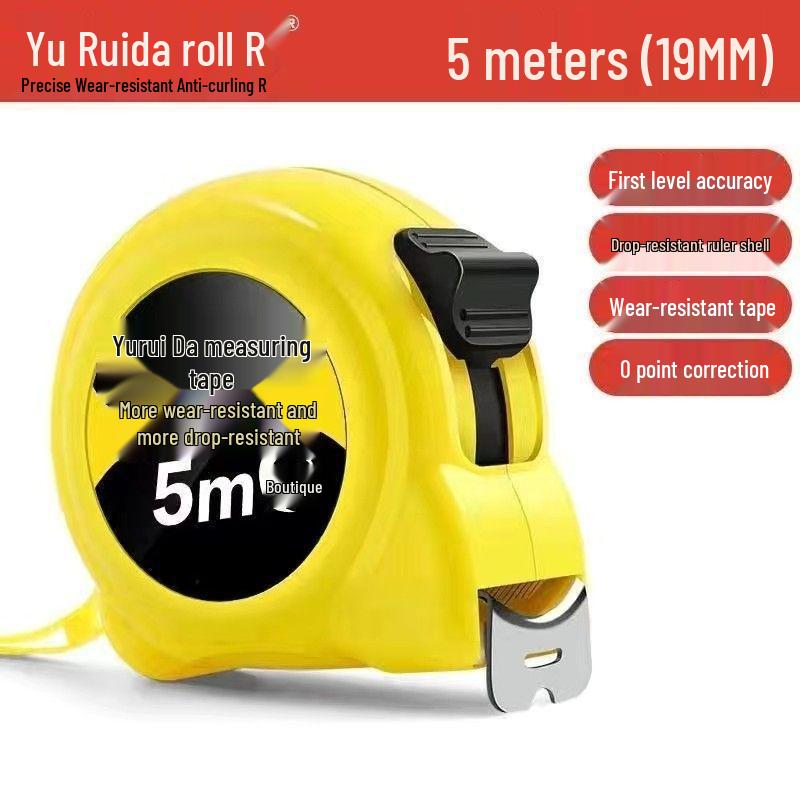 Durable Rustproof Waterproof Thickened Tape Measure & Ruler - Widened, Wear-resistant, 10m