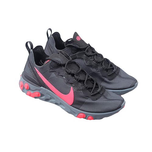 Nike React Element 55 Nero Rosso Solare Donna BQ2728-002