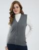 Women's V Neck Sleeveless Cardigan