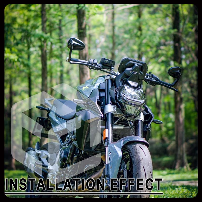 CNC Motorcycle Bar End Rearview Mirror Aluminum Alloy for BMW R1250R / R1250RS / S1000R / M1000R / S1000RR / F900R /F800R /G310R