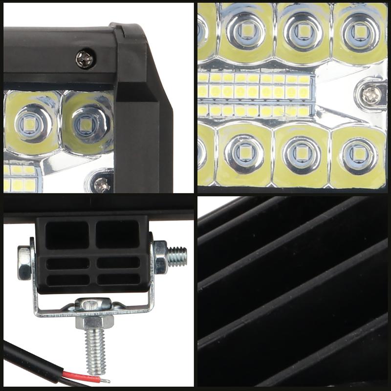 2pcs Car Work Light LED Light Bar Spot Flood Beam 12V 24V Universal For Truck Car SUV 4x4 Boat SUV ATV UTV Driving Headlight