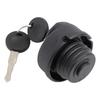Automotive Replacement ABS Cap Caddy Cap 7*7*8cm Straightforward Installation Two Keys Included Compact Design