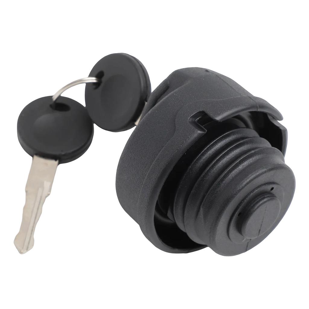 Automotive Replacement ABS Cap Caddy Cap 7*7*8cm Straightforward Installation Two Keys Included Compact Design