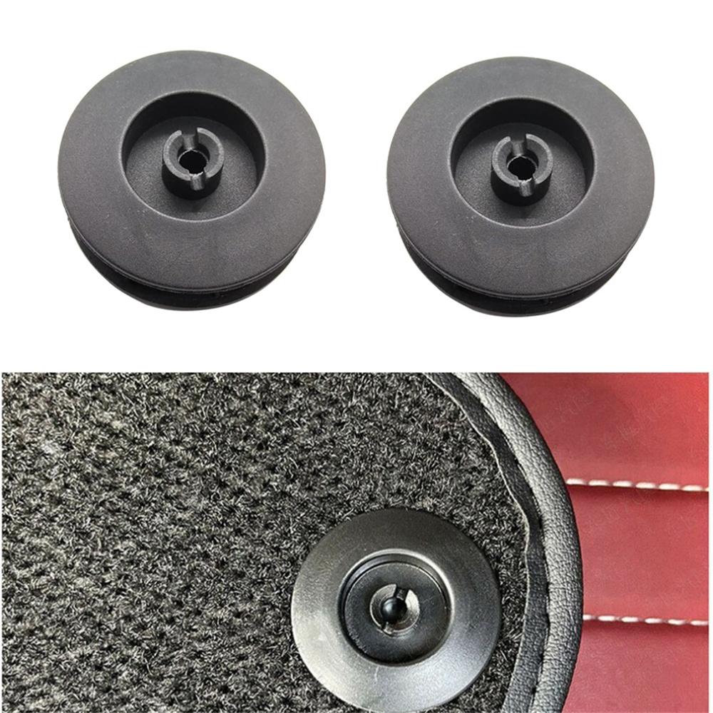 2* Car Floor Mat Fasteners Holders Fitting Clips For Maserati Ghibli For Ferrari