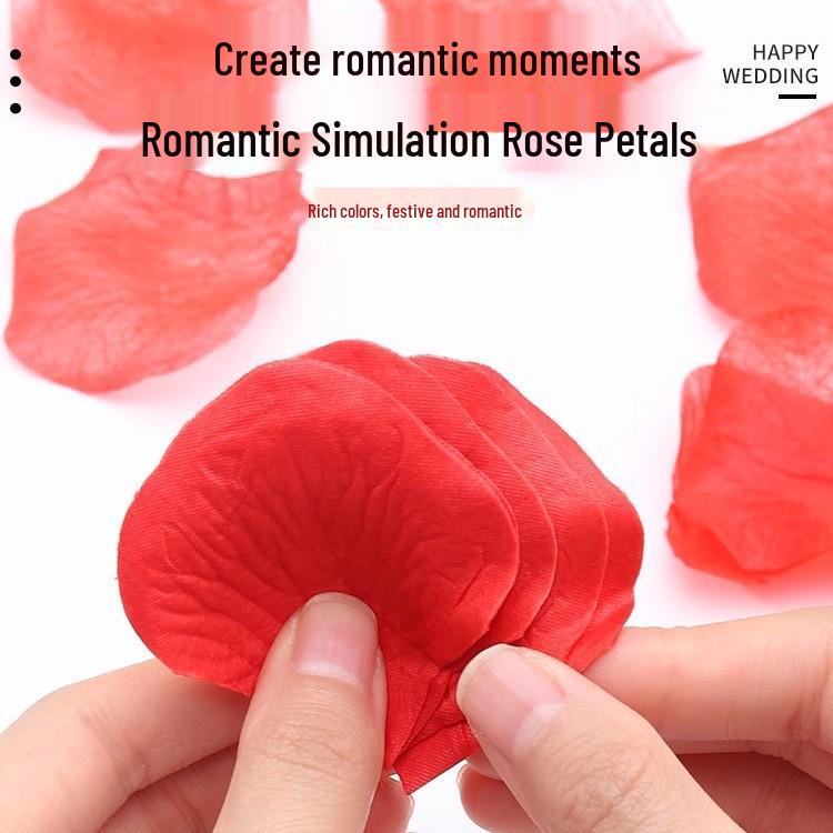 Newcomer Special: 10-Pack Artificial Petals - Free Shipping for Wedding, Proposal, and Room Decor