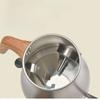 Stainless Steel Electric Hand Brewed Coffee Pot Fine Mouthed Gooseneck Temperature Controlled Coffee Thermos Electric Kettle