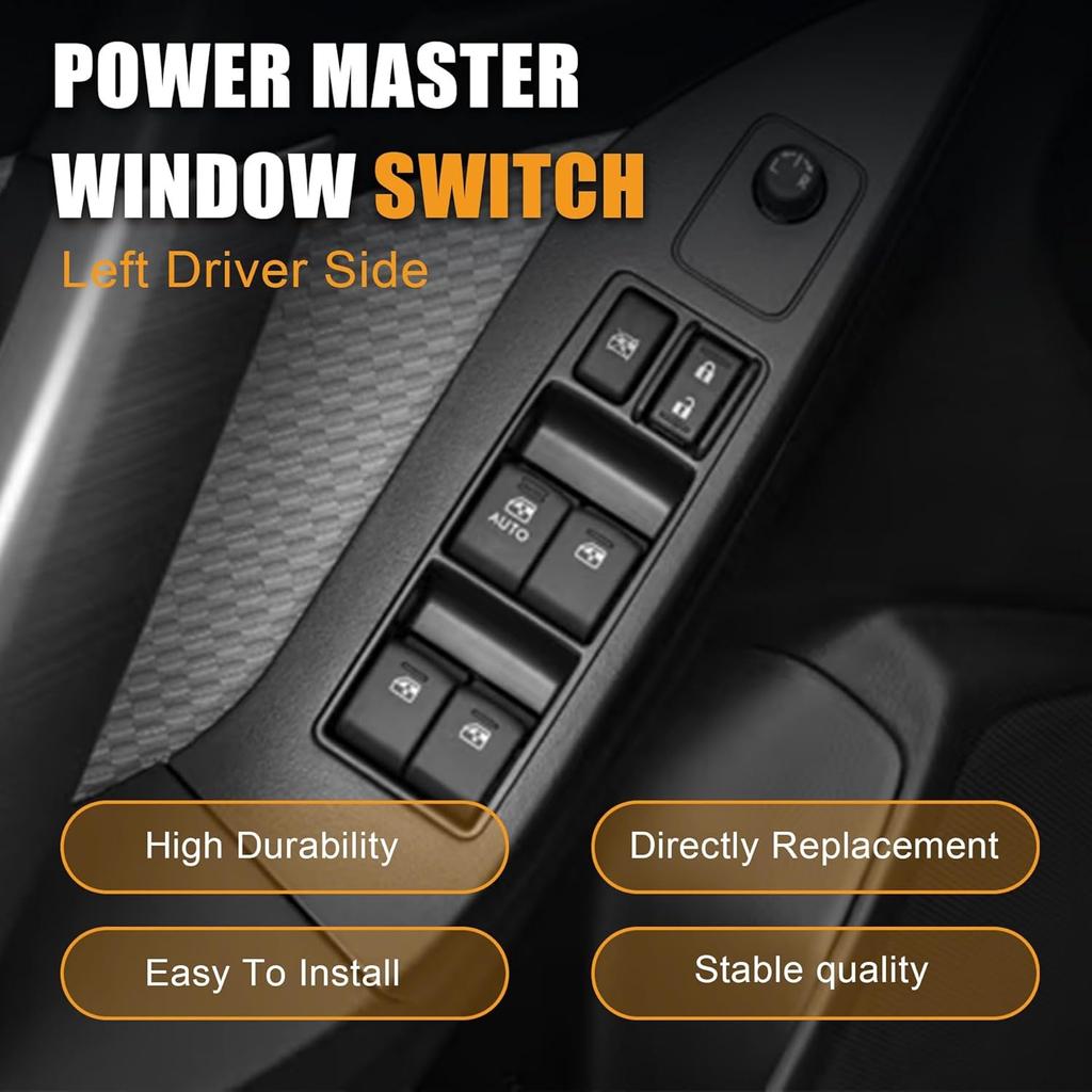 GXARTS Front Driver Master Window Switch Power 83071SG073 Compatible with Subaru Forester 2017-2018 2.0L 2.5L Front Left Door Power Window Switch
