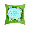 Home Decoration Easter Bunny Egg Print Pillowcase Sofa Chair Cushion Cover Bedroom Dormitory Decoration ///