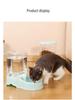 3.8L Automatic Pet Feeder & Water Bowl: Large Capacity for Cats and Dogs